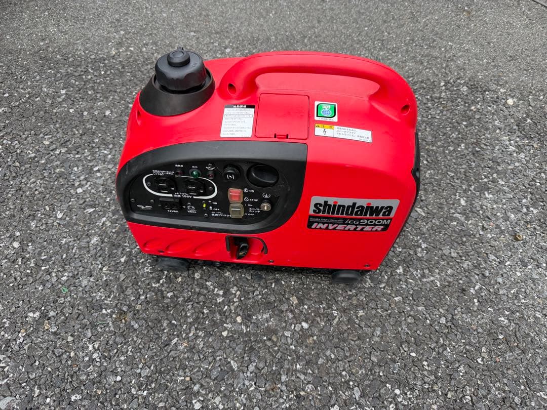 shindawa 新ダイワ 発電機 ポータブル EG900M