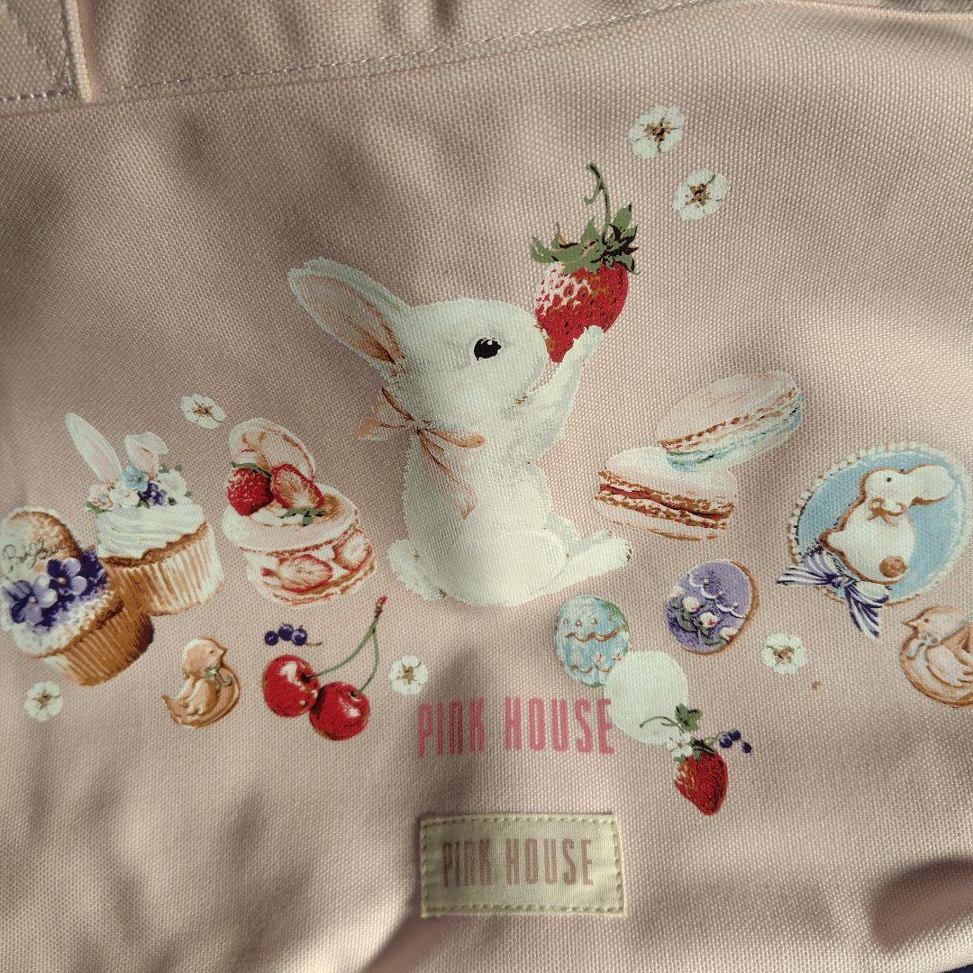 PINK HOUSE 　ウサギ　トートバッグ