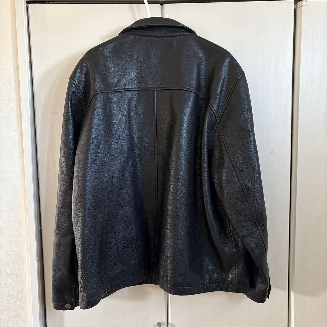 GUESS ブラック レザージャケット