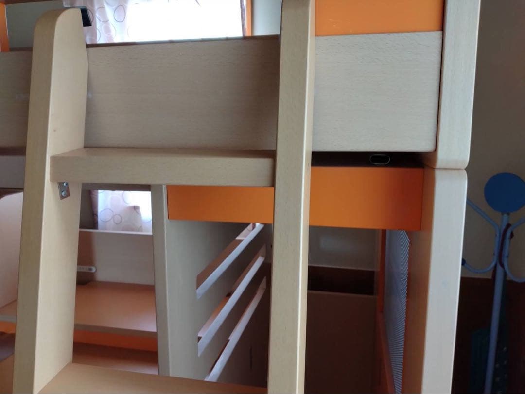 ロフトベッド デスク付き