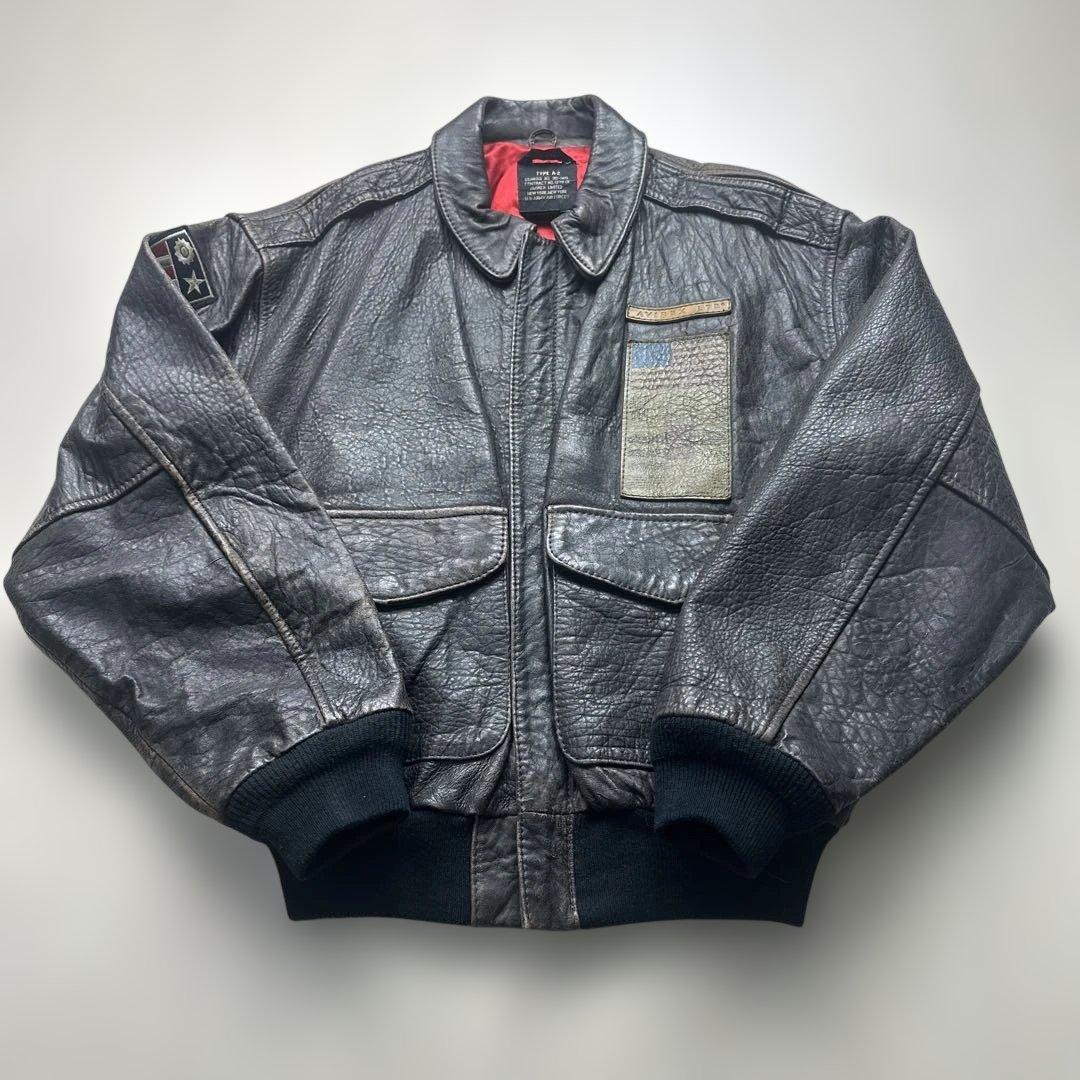 【希少】 AVIREXUSA ヴィンテージフライジャケット TYPEA-2