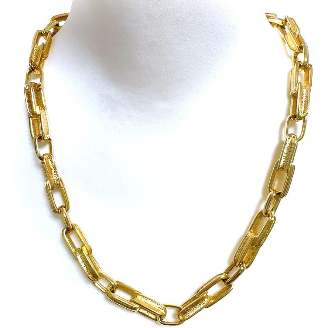 【レア/美品】クリスチャン ディオール ネックレス GERMANY ゴールド系