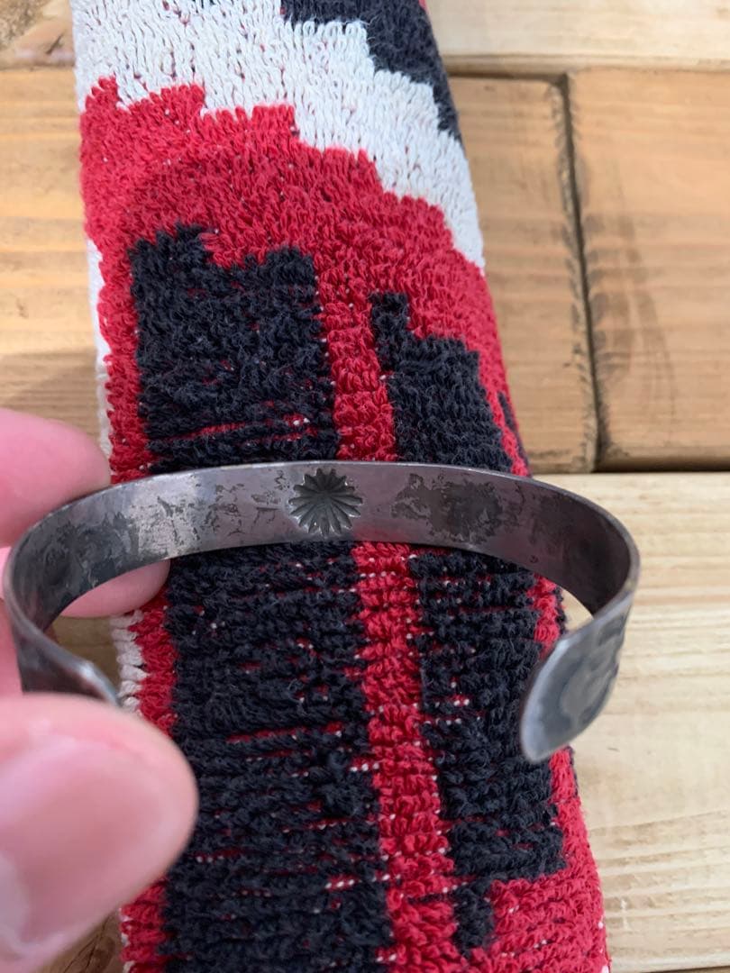 アクセサリー NAVAJO Swastika Thunderbird Arrow Bangle