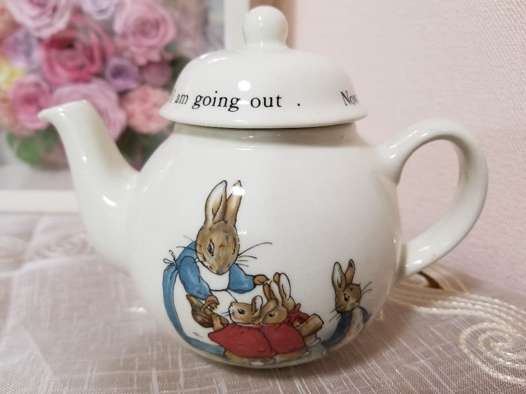 ウェッジウッド　ピーターラビット　チルドレンズティーセット