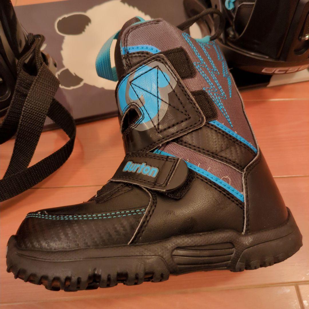 Charm スノーボード パンダデザイン　BURTONブーツ　3点セット