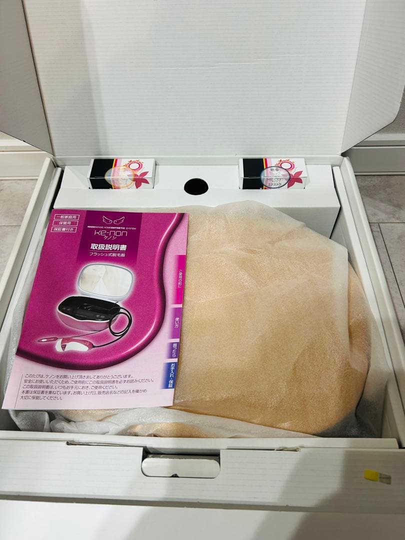 KENON 脱毛器 カートリッジ2個付き