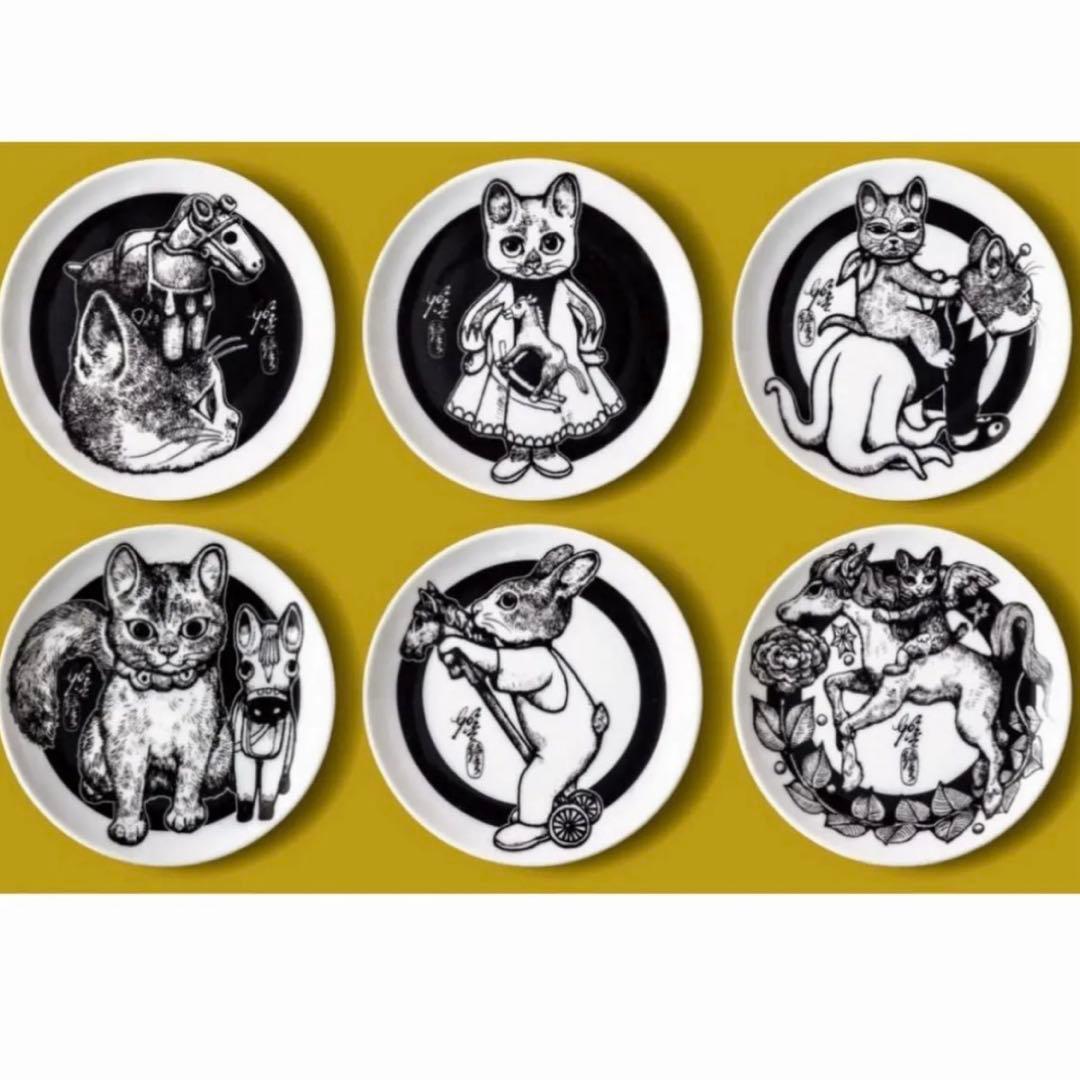 ボリス雑貨店 イヤープレート 2026 午年 午皿 馬 ヒグチユウコさん 豆皿