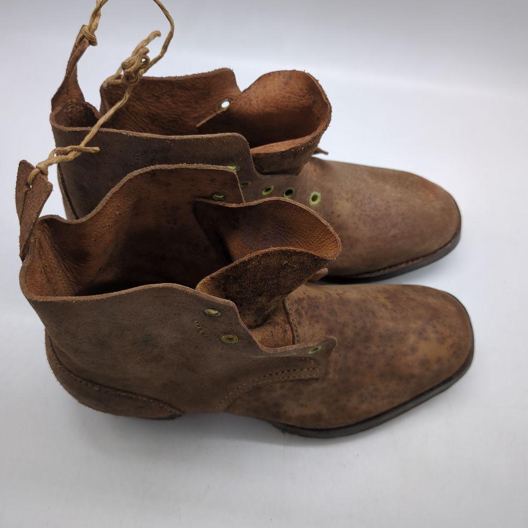 【未使用】　旧日本軍　実物　軍靴　スパイク　鋲打　ブーツ　骨董品　昭五式