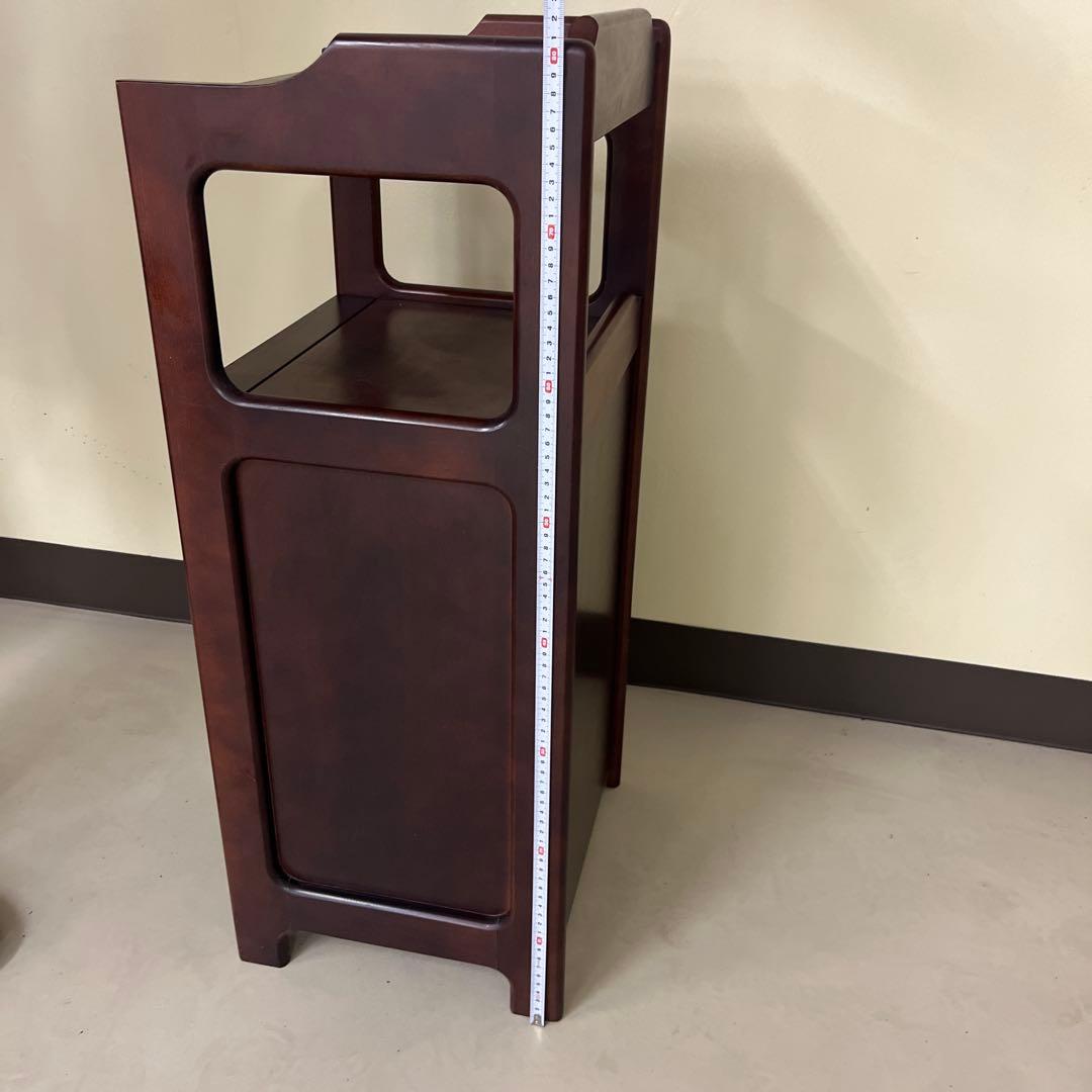 karimoku カリモク家具 飾り台　花台　電話台 昭和レトロ