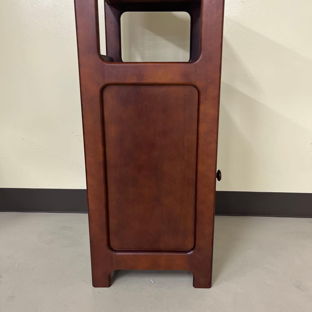 karimoku カリモク家具 飾り台　花台　電話台 昭和レトロ