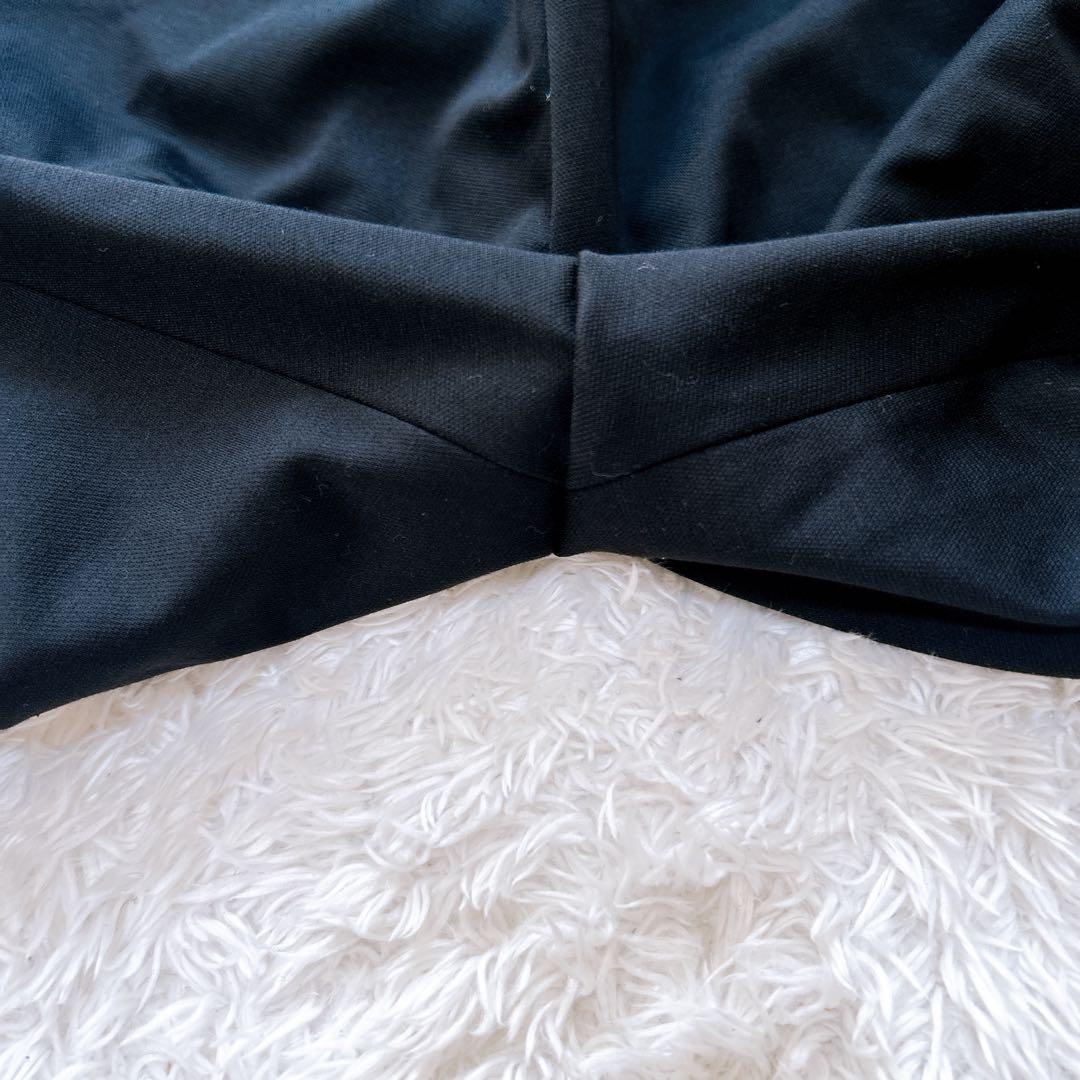 UNTITLEDパンツスーツ セットアップ　ブラック　大きいサイズ　洗える　4