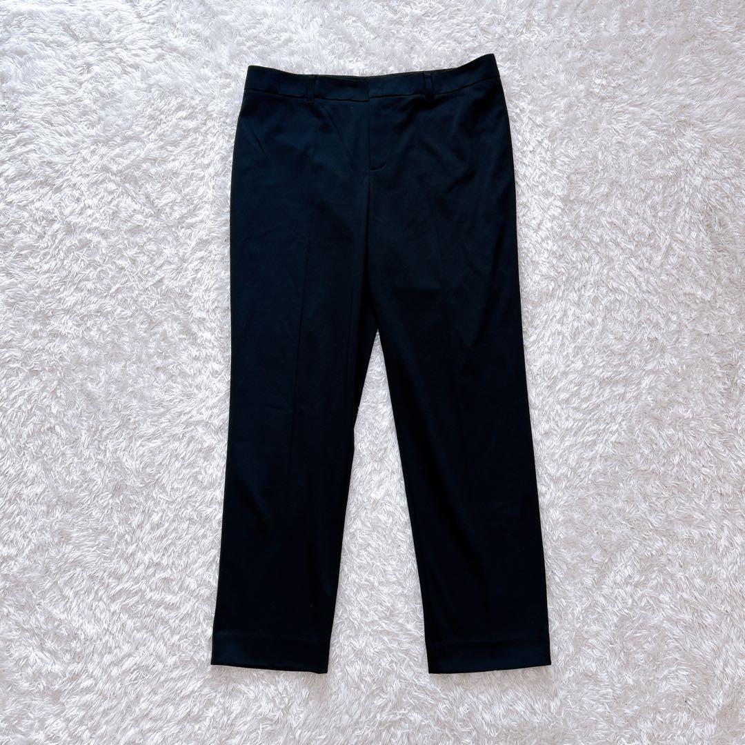 UNTITLEDパンツスーツ セットアップ　ブラック　大きいサイズ　洗える　4