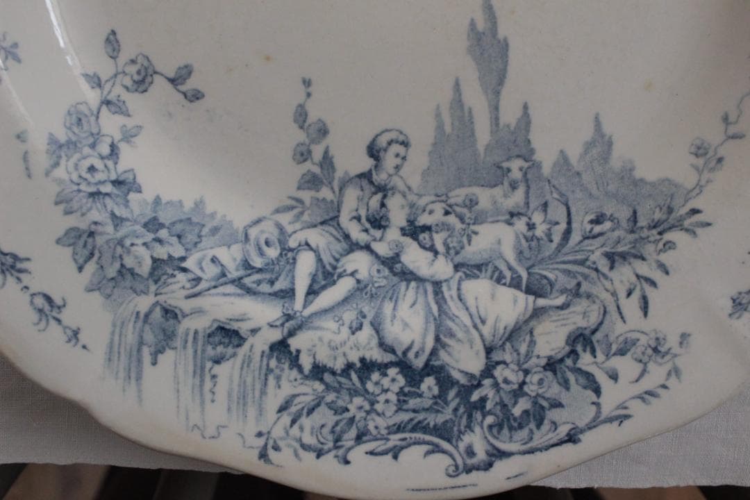 レアGien【ジアン】IDYLLE/フランスアンティーク・D