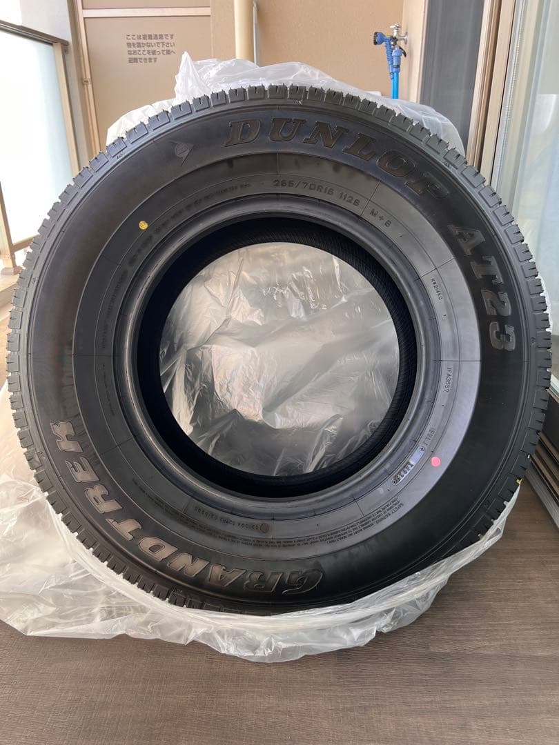 【新車外し】ランクル70再再販　純正ホイール用タイヤ5本