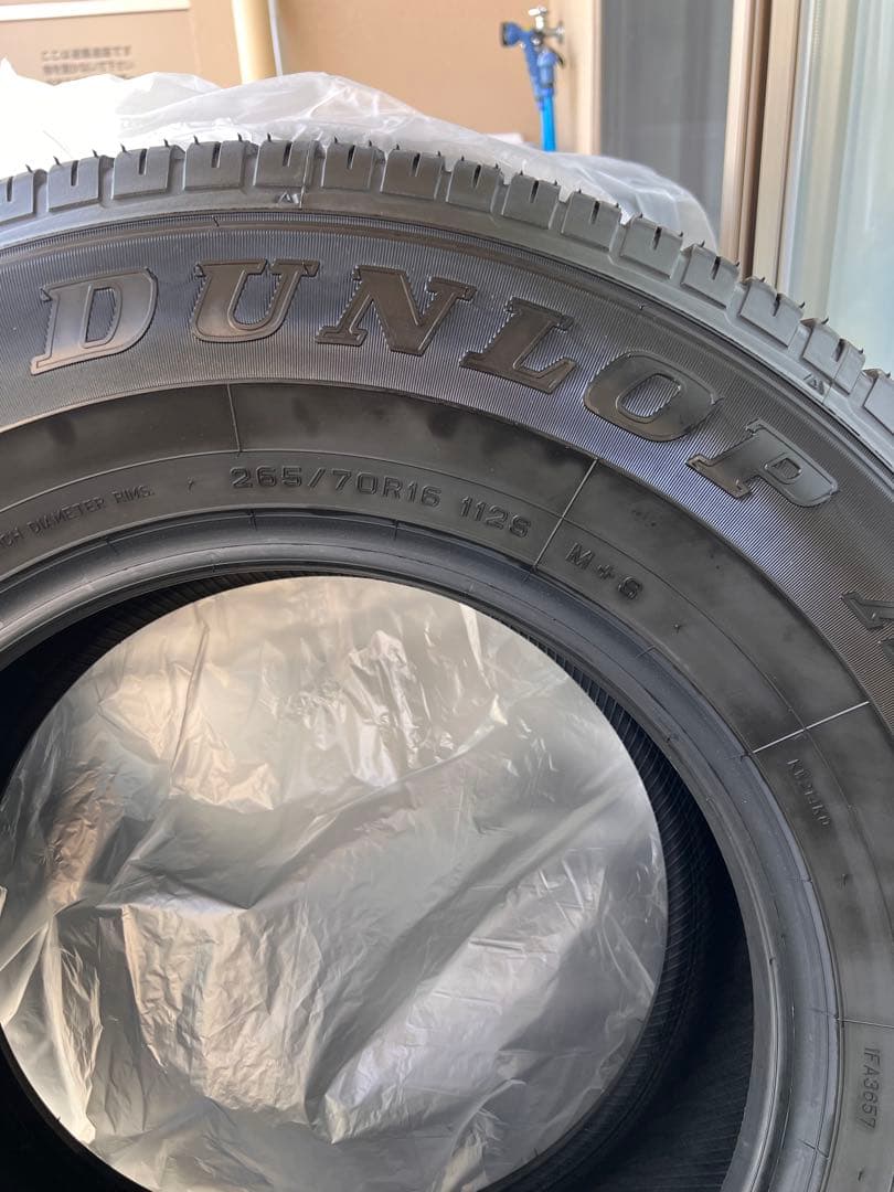 【新車外し】ランクル70再再販　純正ホイール用タイヤ5本