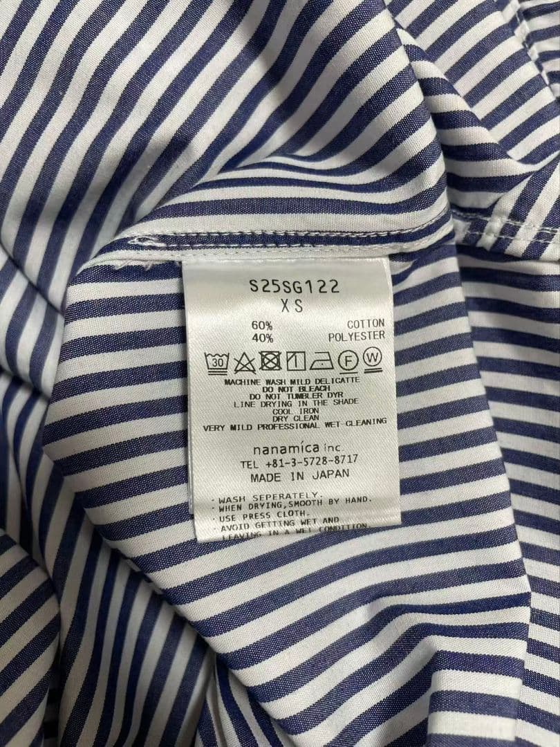 トップス nanamica Regular Collar Wind Shirt