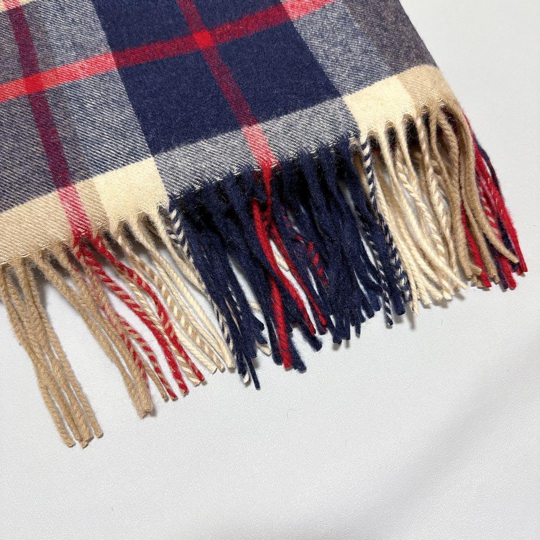 現行　新品マッキントッシュフィロソフィー✨カシミヤ 大判 ストール チェック