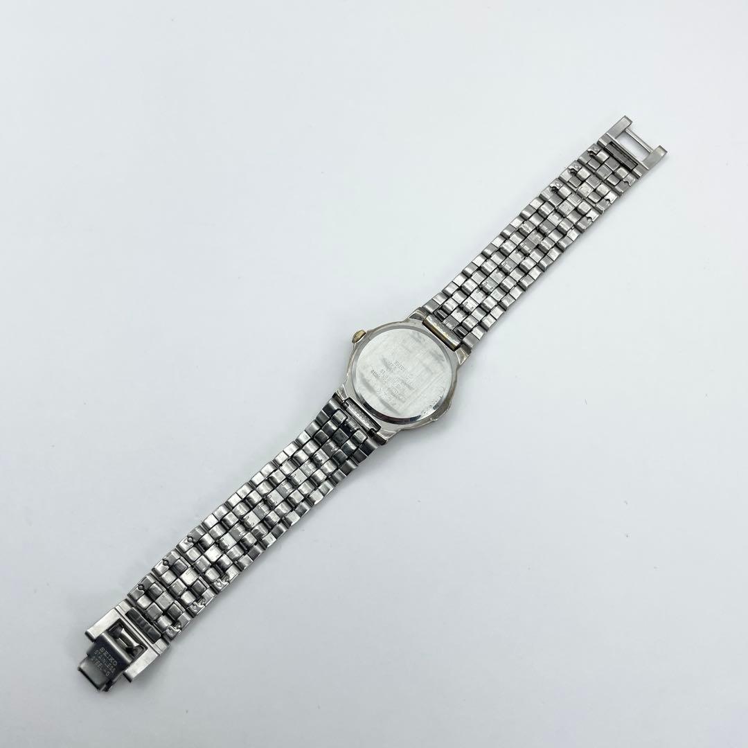 SEIKO LUCENT レディース腕時計 黒文字盤 ゴールドコンビ 稼働品