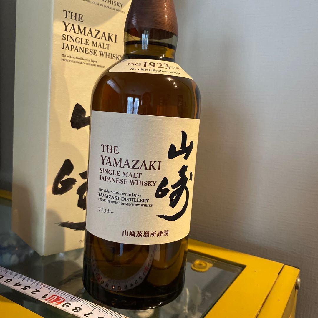 山崎 箱つきシングルモルトウイスキー 700ml