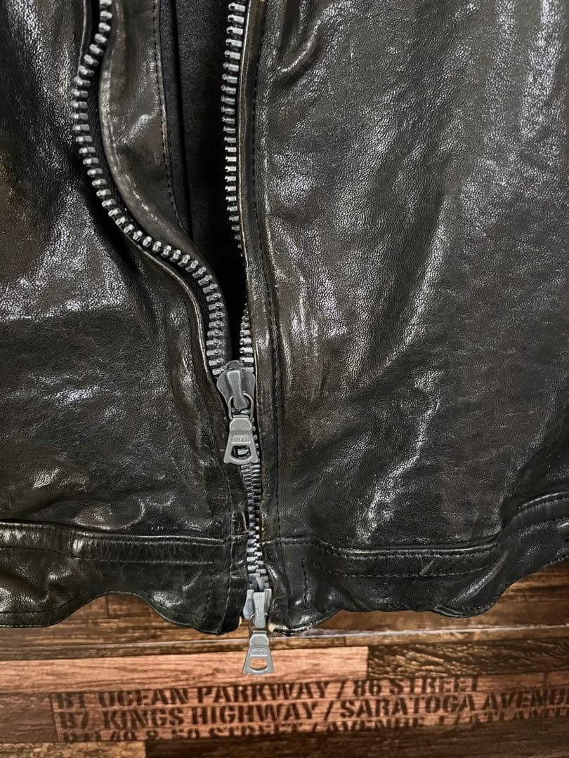 BACKLASHバックラッシュ馬革ジャパンホース3シングルライダース