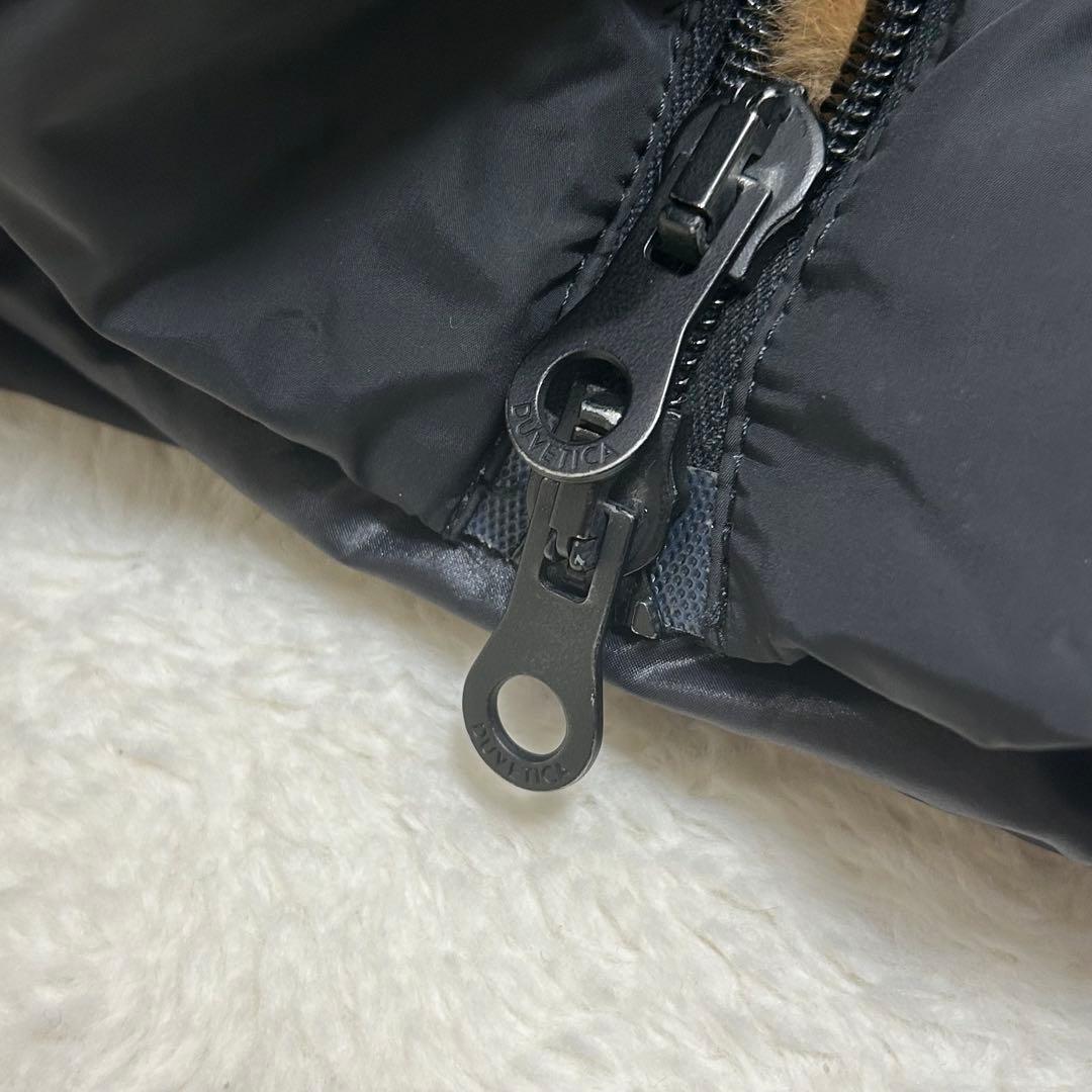 【美品】デュベティカ カリス ダウンコート 44サイズ ラビットファー ブラック