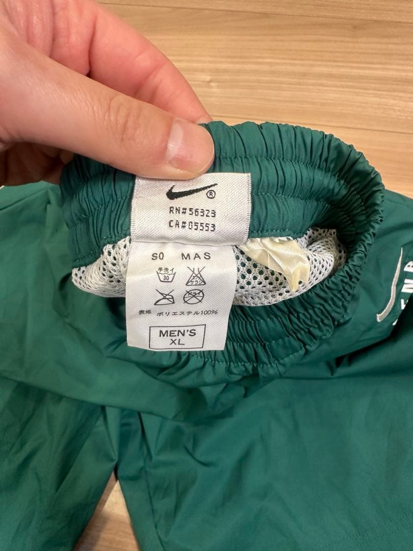 東京ヴェルディ選手支給品　ナイロンジャージ　01年製NIKE白タグ　上下セット