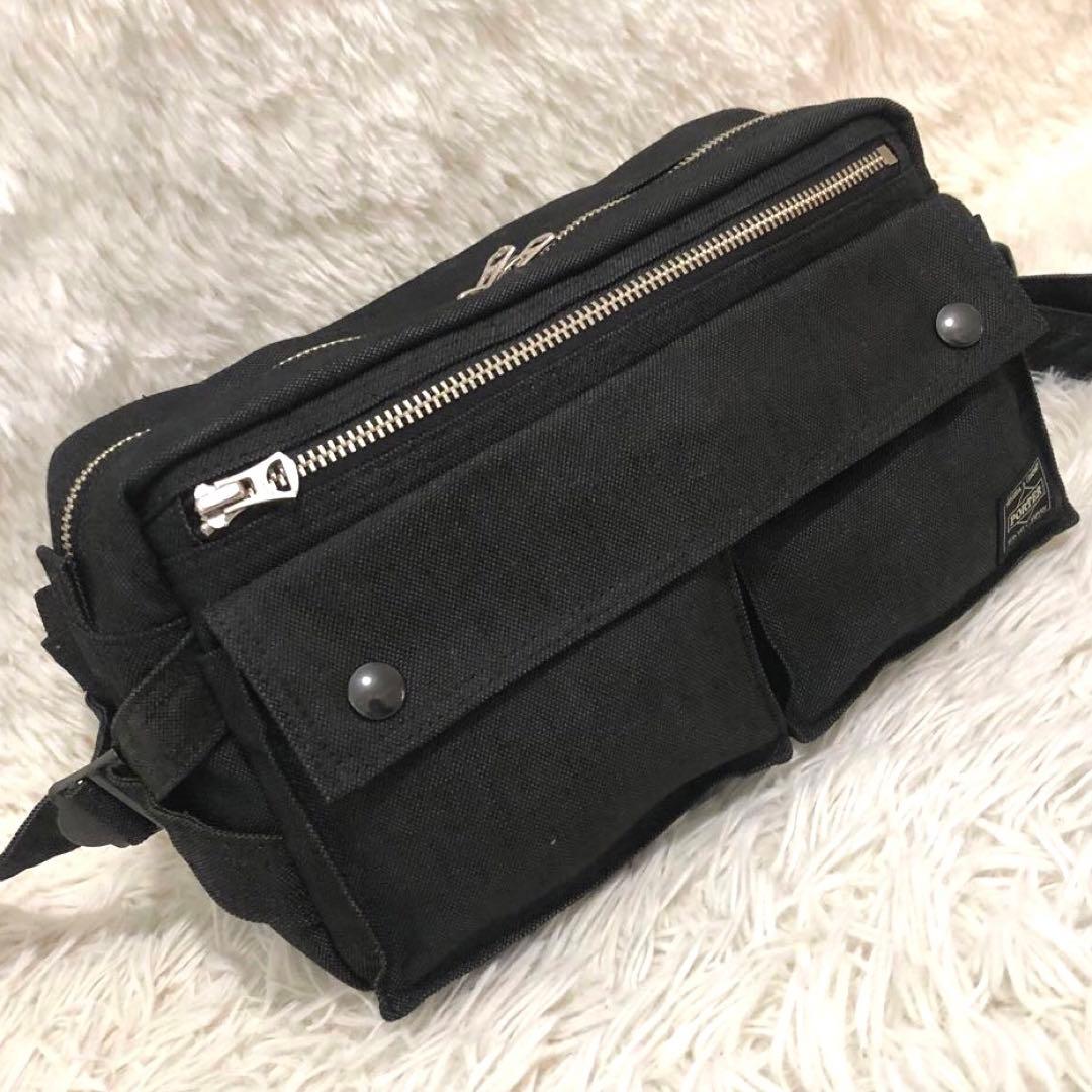 現行・未使用☆ポーター スモーキー デニム　ボディバッグ