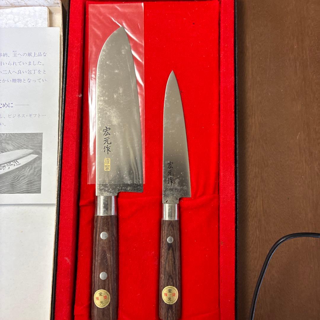 包丁セット ステンレス刃 木製ハンドル