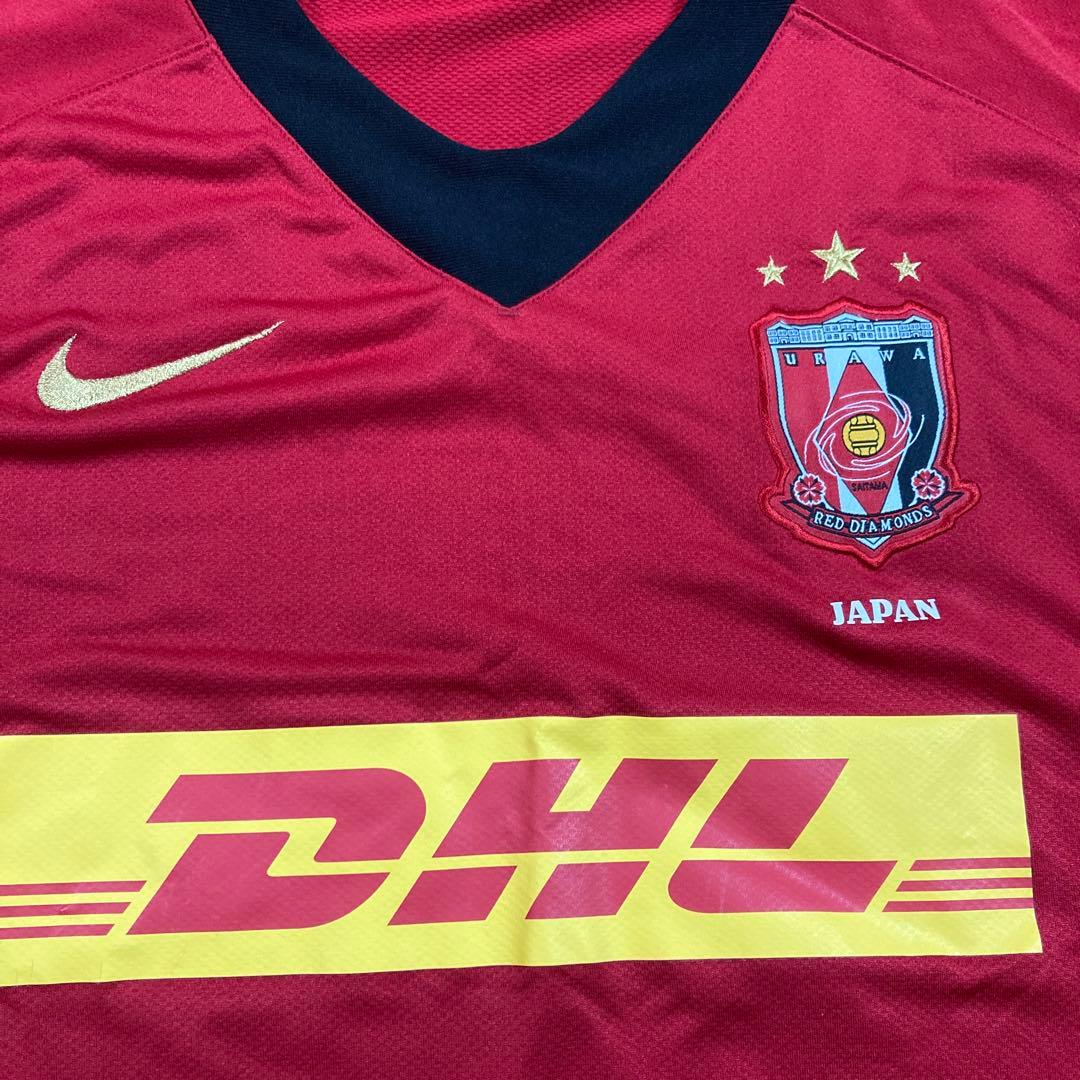 美品　NIKE 2008 浦和レッズ DHL ACLユニフォーム