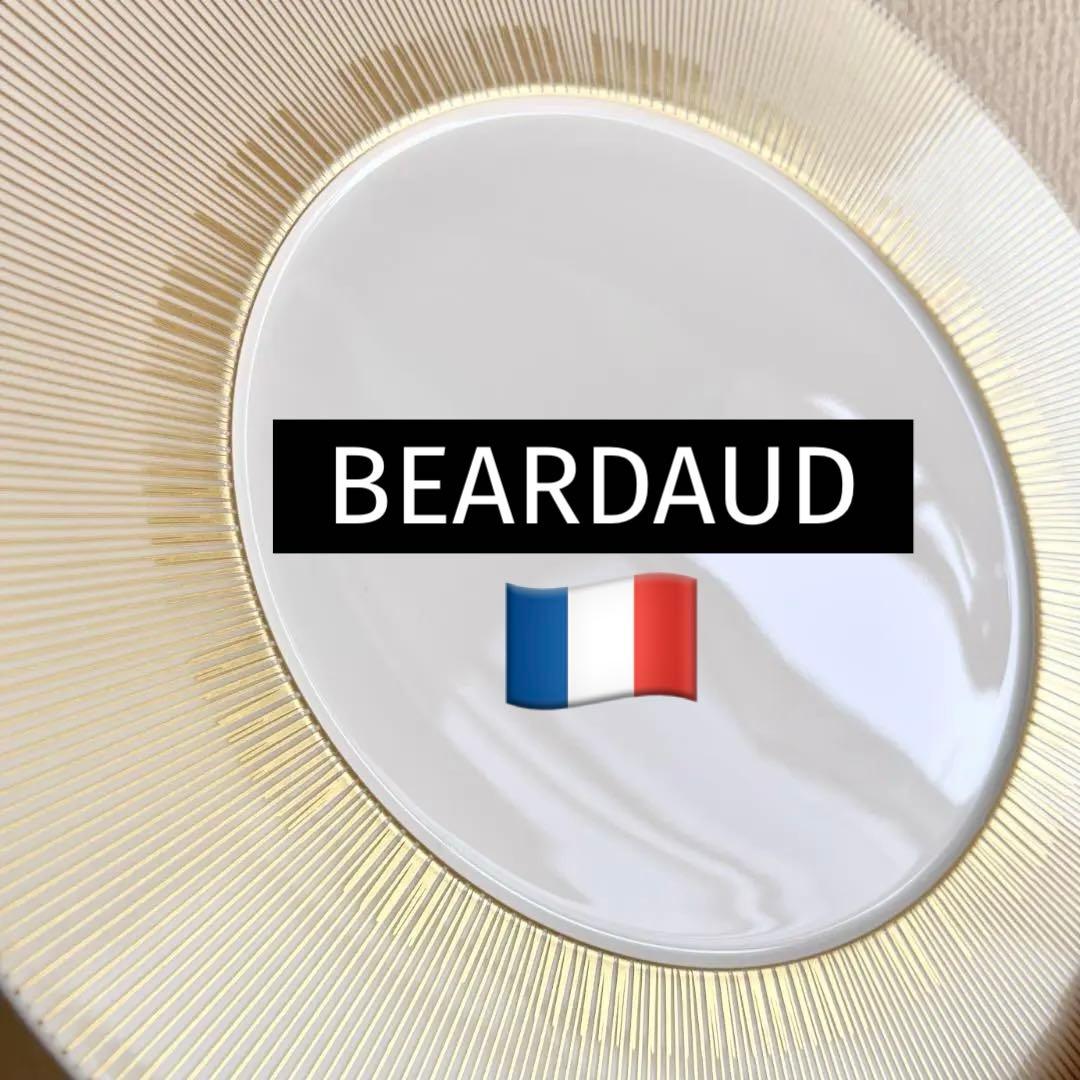 ★新品未使用★フランス製BERNARDAUD　ゴールドプレート　大皿　ディナー皿