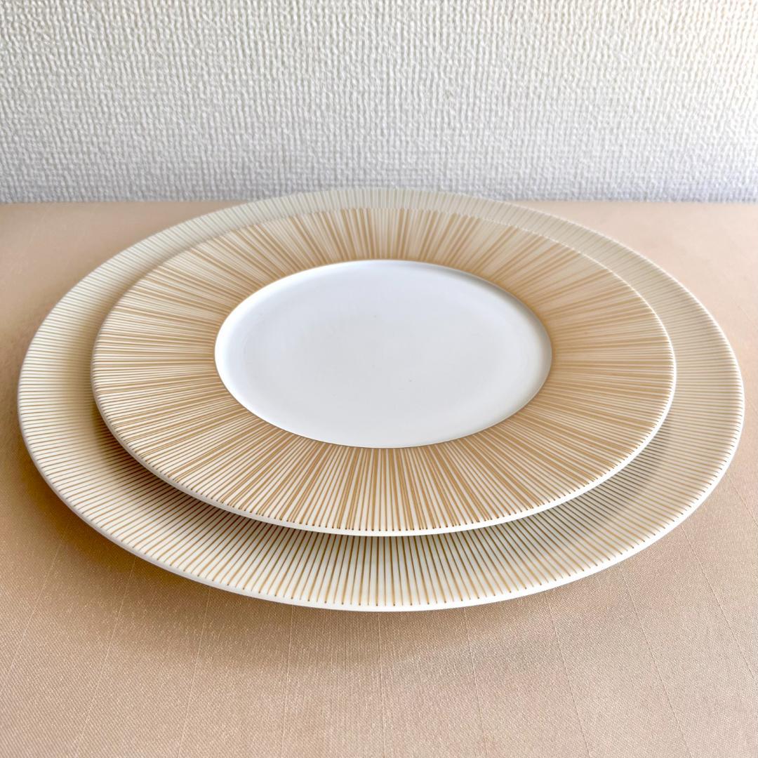 ★新品未使用★フランス製BERNARDAUD　ゴールドプレート　大皿　ディナー皿