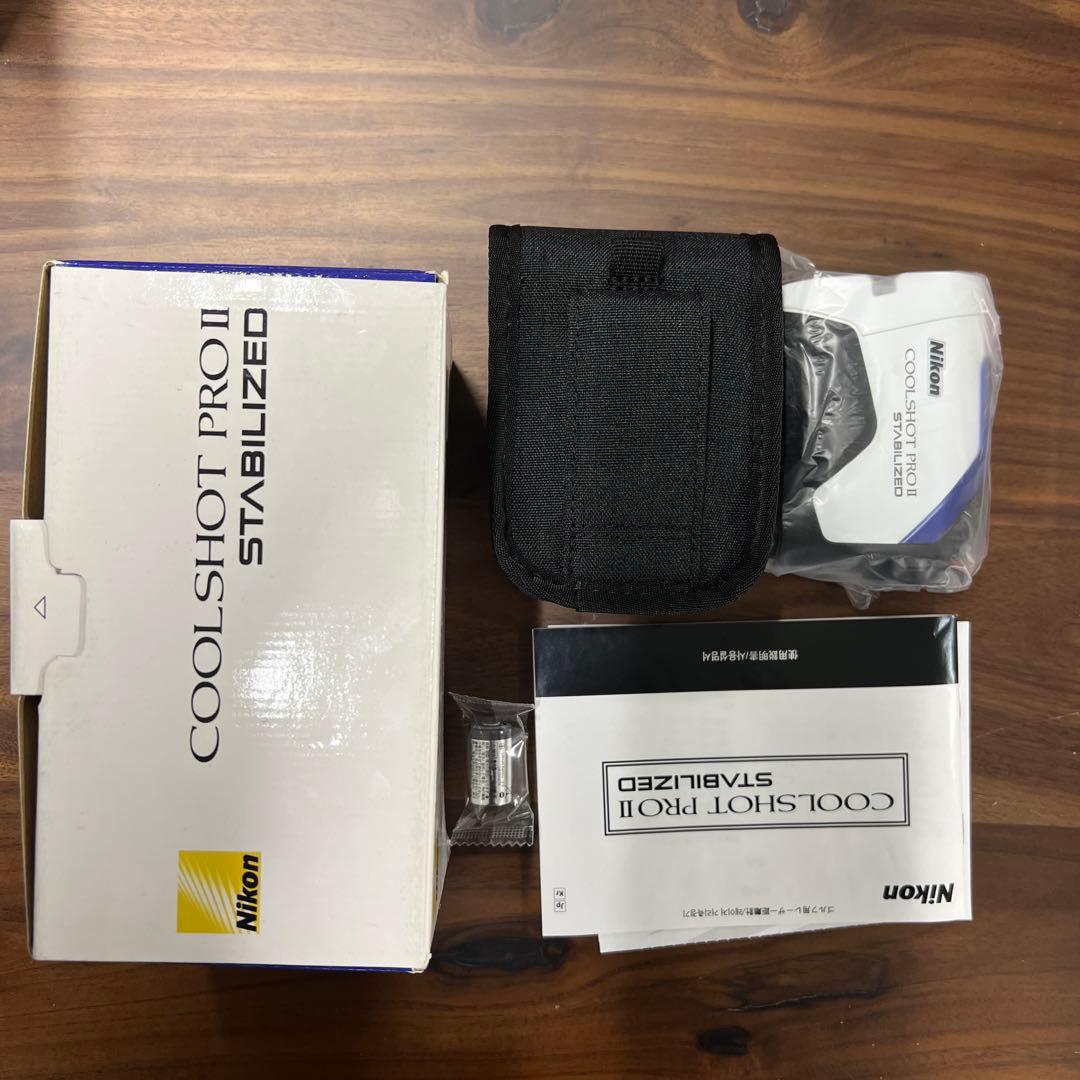 【新品】ニコンCOOLSHOT PROII STABILIZED レーザー距離計