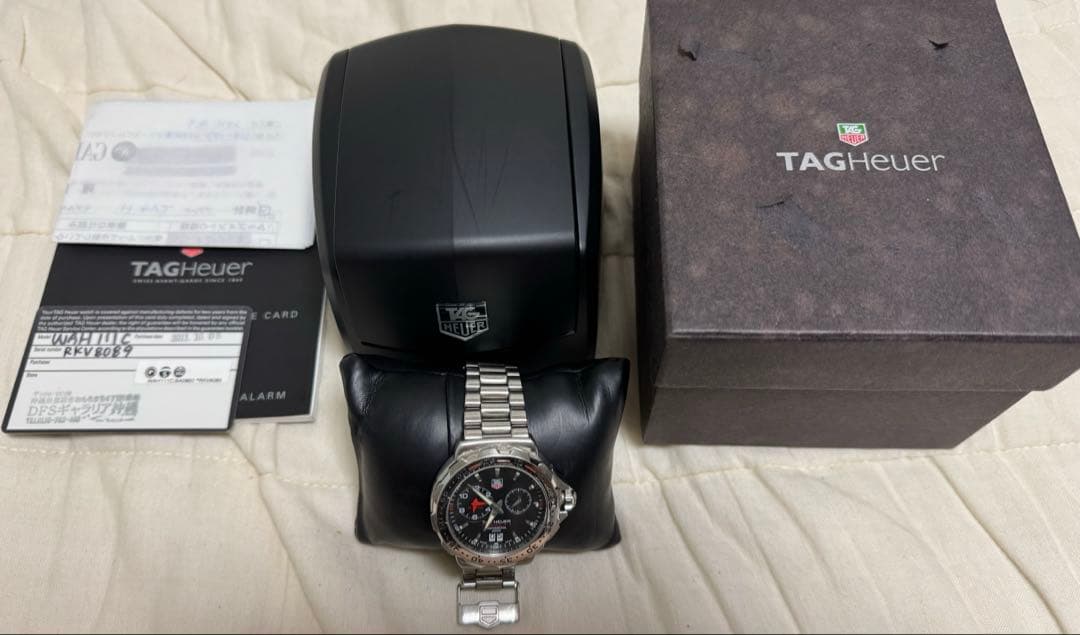 ❗️美品　最安値❗️タグホイヤー フォーミュラ1 クォーツ ギャラカード付
