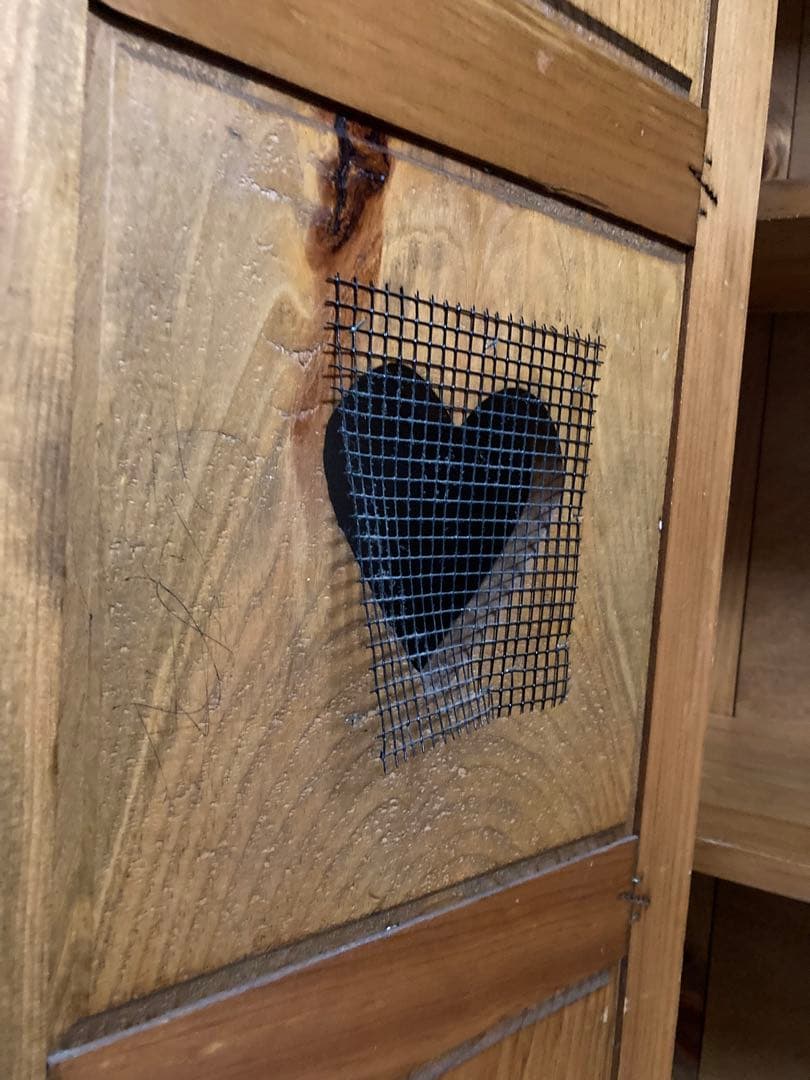 【最終値下げ】カントリー家具　飾り棚　ハート アンティーク　ディスプレイ　USA