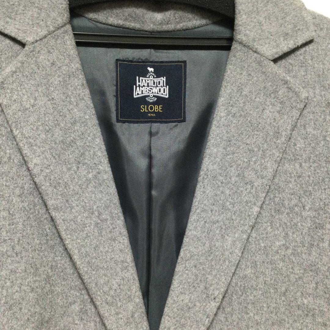 ♡新品　スローブイエナ　HAMILTONダブルフェイスロングチェスターコート