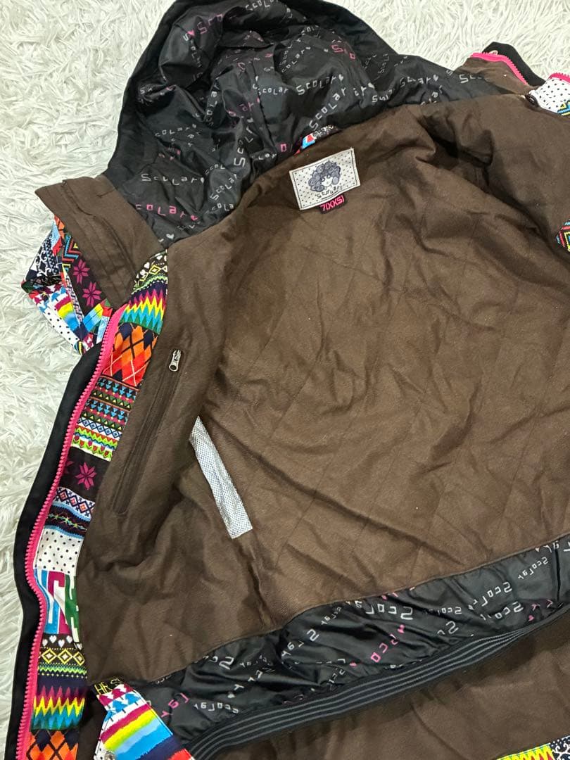 ✨人気色✨スカラースノーボードウェア 上下セット XXS