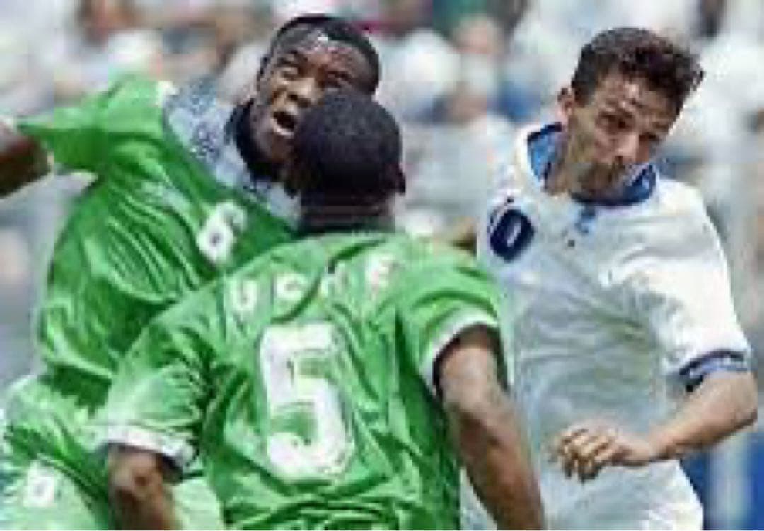 1994 W杯 ナイジェリア代表 adidas ユニフォーム　当時物　オコチャ