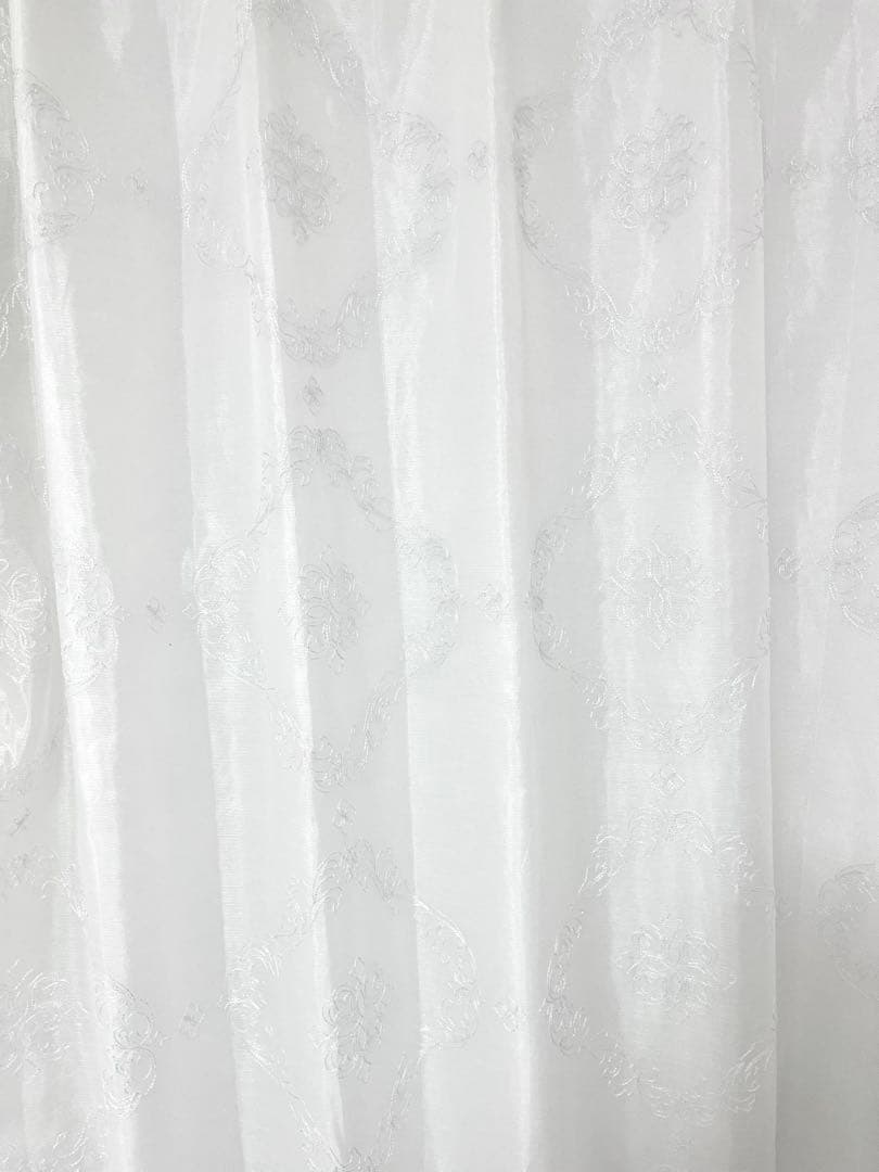 Francfrancカーテン2枚セットH2000xW100アイボリー