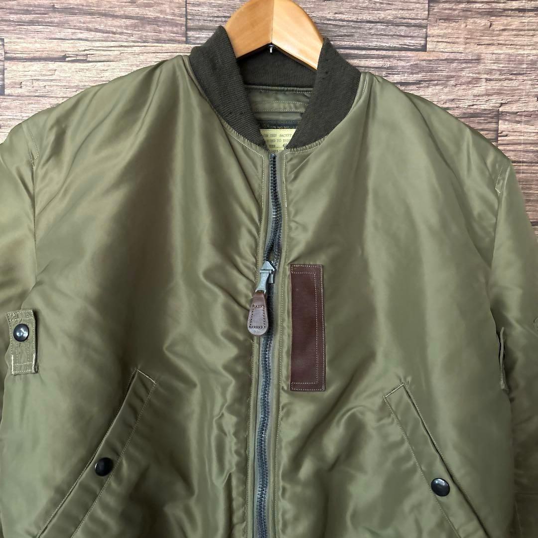 Buzz Rickson'sフライトジャケット　B-15C カーキL