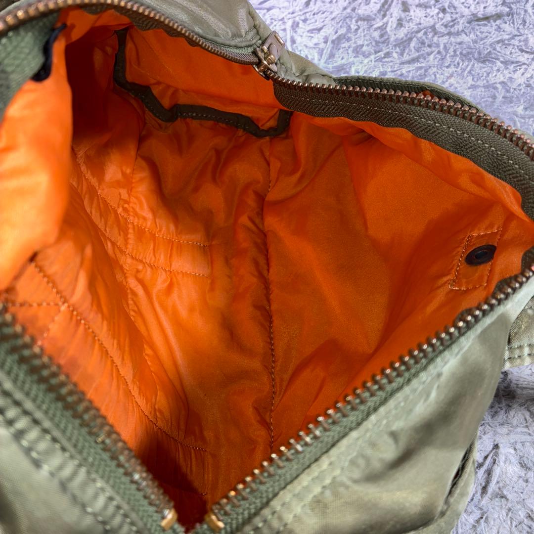 Porter ポーター タンカー ミニボストン ダッフルバッグ（S）カーキ