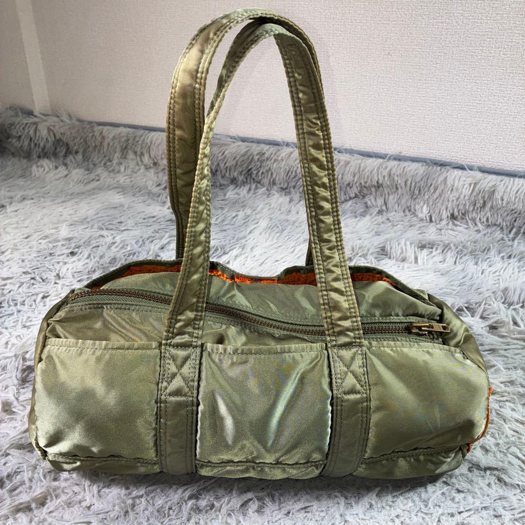 Porter ポーター タンカー ミニボストン ダッフルバッグ（S）カーキ