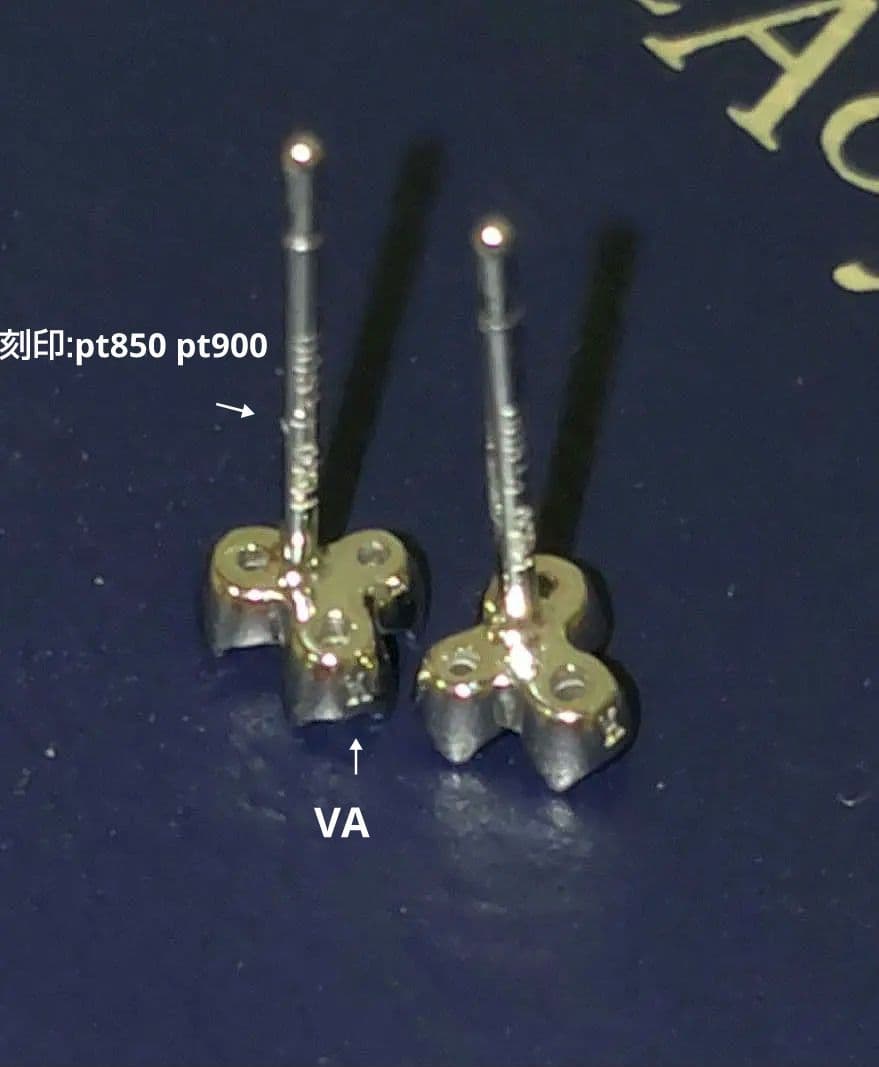 ヴァンドーム青山 ダイヤモンド ピアス 2way ◆チャーム取り外し可