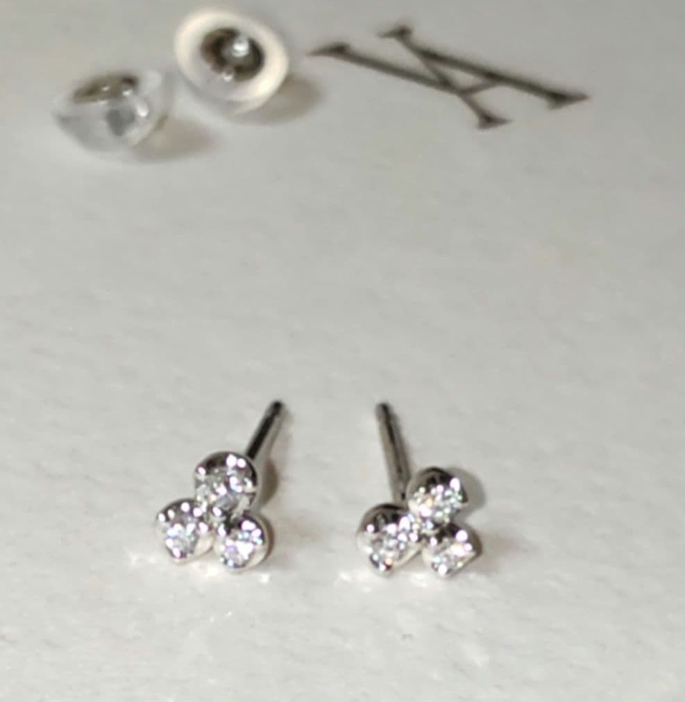 ヴァンドーム青山 ダイヤモンド ピアス 2way ◆チャーム取り外し可