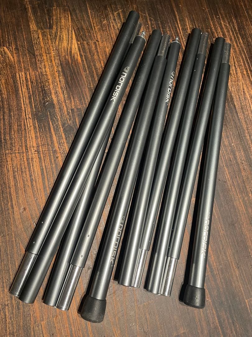 テント・タープ NORDISK EXTENDABLE POLE XL 202-232CM ALU