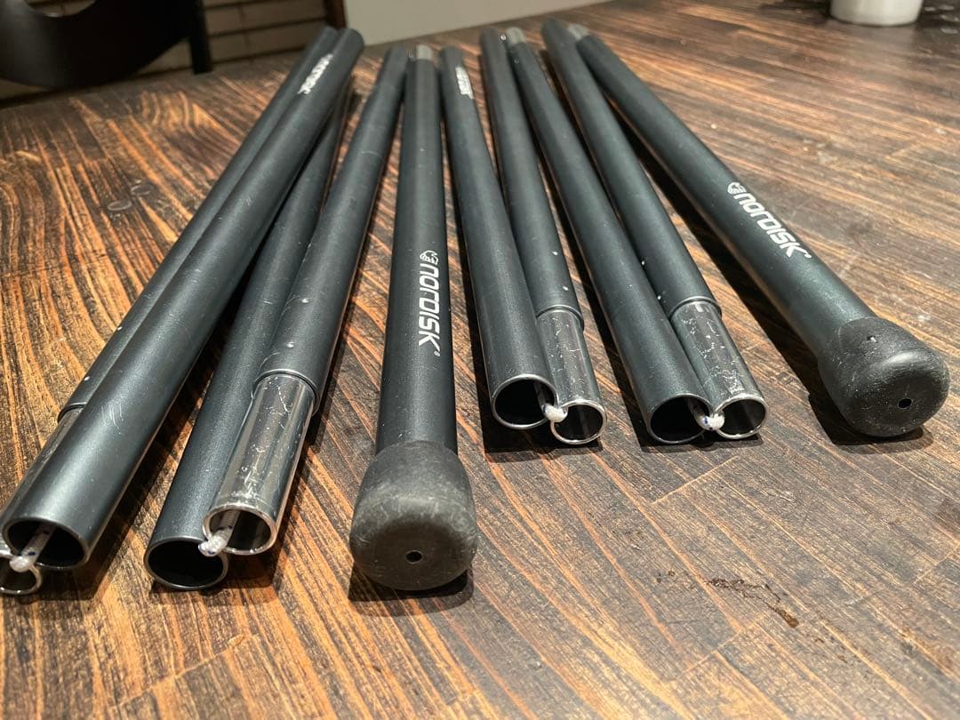 テント・タープ NORDISK EXTENDABLE POLE XL 202-232CM ALU