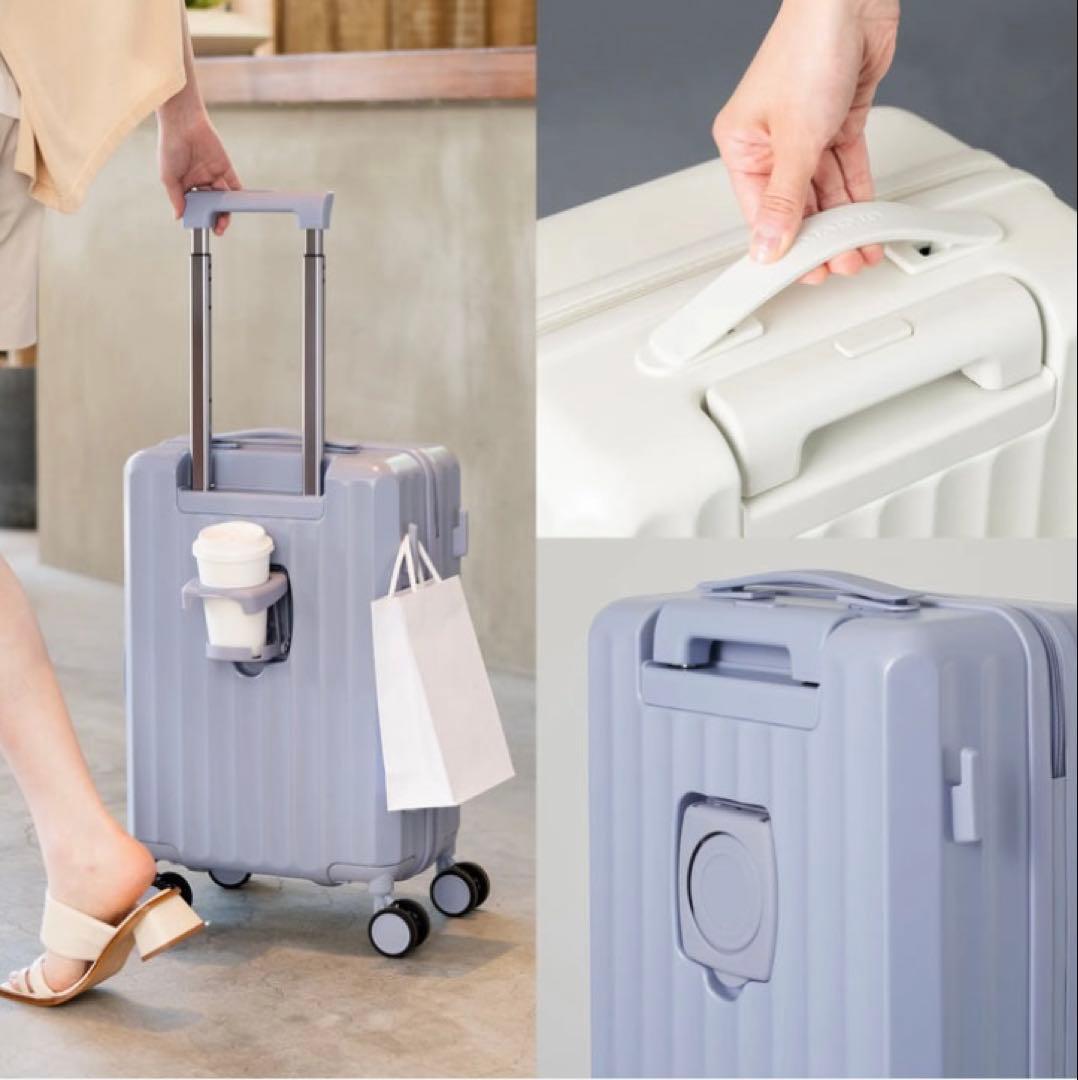 MAIMO HOOKBLE スーツケース M アイスブルー　マイモ フッカブル