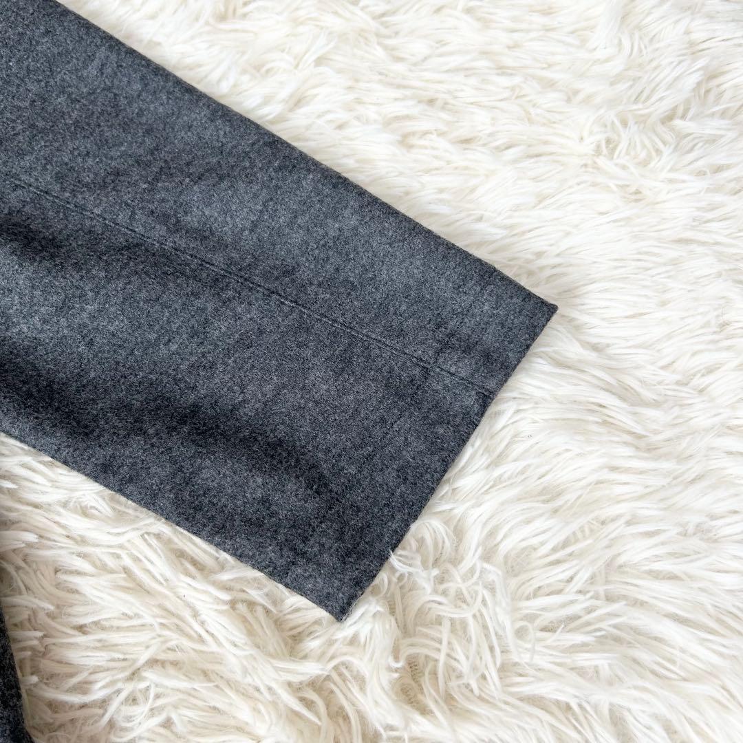 Leilian レリアンホワイトレーベル ドルマンウールワンピース