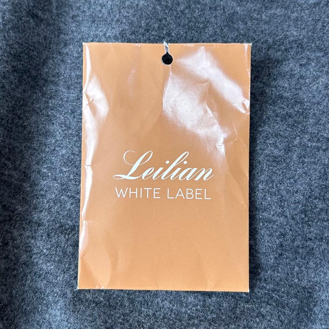 Leilian レリアンホワイトレーベル ドルマンウールワンピース