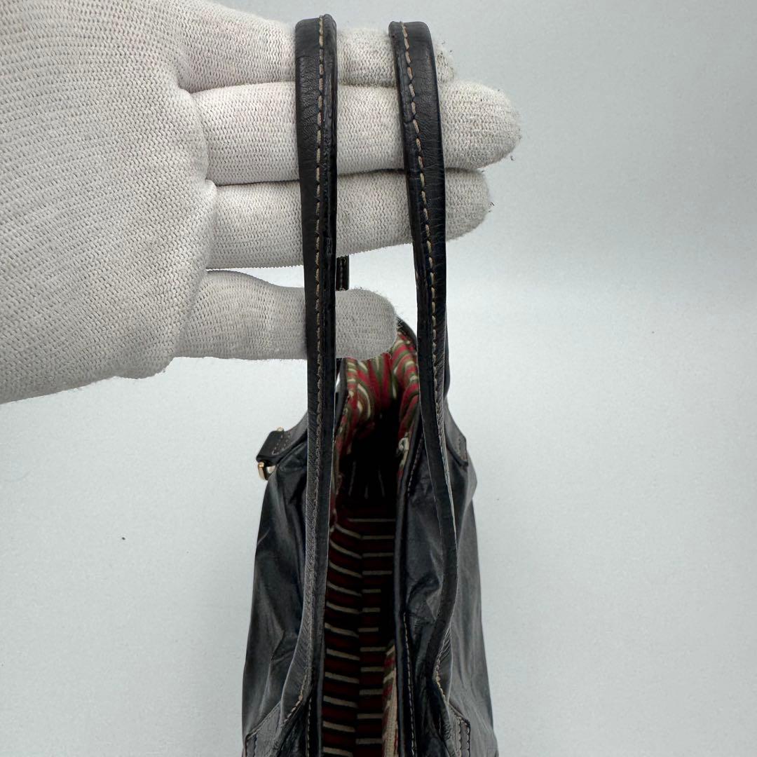 GUCCI グッチ ニューブリット レザー トートバッグ ショルダーバッグ 黒