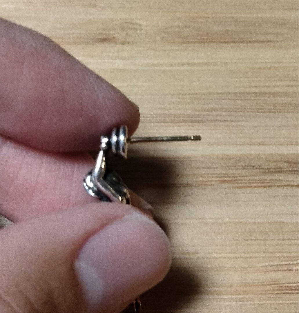 新品未使用 Froid Tiedeur ピアス 片耳 罪と罰 K18 925